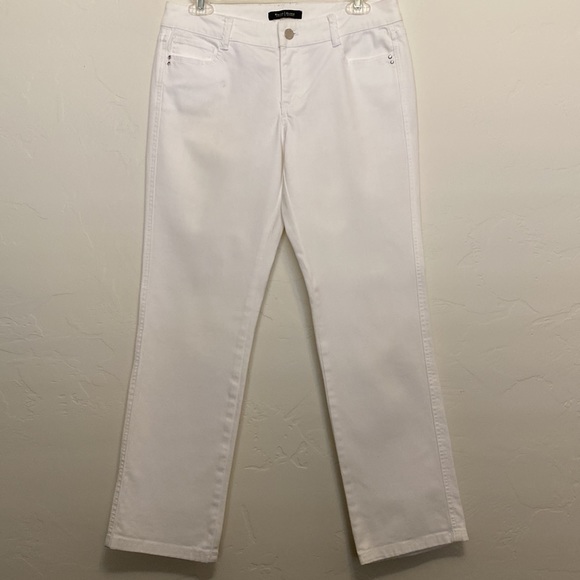 White House Black Market Denim - WHBM White Blanc Capri